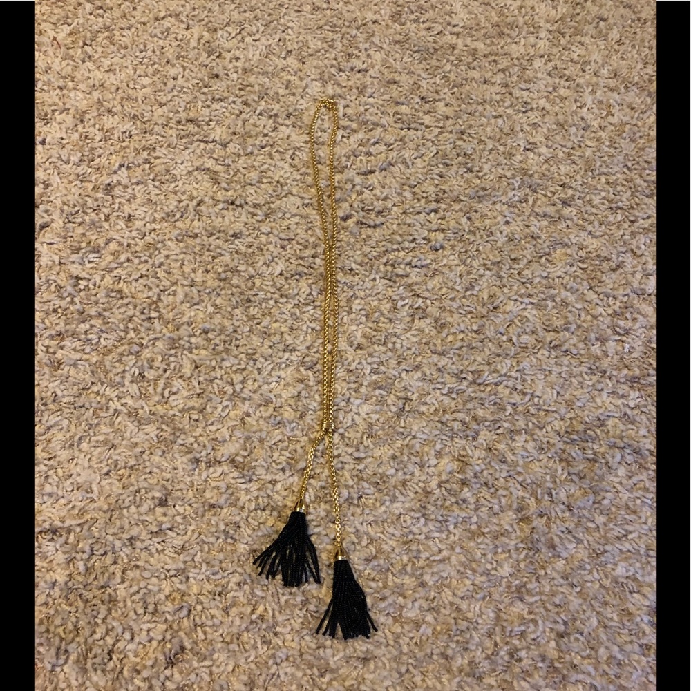 JCrew Tassel Lariat Necklace